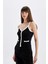 Slim Fit Dar Kesim V Yaka Fitilli Kaşkorse Atlet D5404AX24SM 10