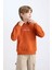 Erkek Çocuk Kapüşonlu Sırt Baskılı Nakışlı Sweatshirt D3056A824WN 13