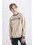 Erkek Çocuk Bisiklet Yaka Baskılı Sweatshirt D3054A824WN 10