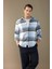 Regular Fit Kareli Oduncu Flanel Uzun Kollu Gömlek S9275AZ24AU 12