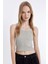 Coool Fitted Vücuda Oturan Fitilli Kaşkorse Askılı Basic Düz Atlet B0563AX24AU 6