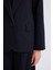 Oversize Geniş Kalıp Ceket Yaka Düğmeli Basic Düz Blazer Ceket D4446AX24AU 13
