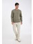 Relax Fit Kalın Jogger Eşofman Altı Basic Düz Beli Bağcıklı Lastikli Paça Cepli U7438AZ24AU 7