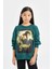Kız Çocuk Harry Potter Oversize Geniş Kalıp Bisiklet Yaka Sweatshirt D3860A824AU 6