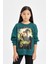 Kız Çocuk Harry Potter Oversize Geniş Kalıp Bisiklet Yaka Sweatshirt D3860A824AU 8