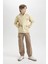 Erkek Çocuk Kapüşonlu Sırt Baskılı Sweatshirt D3039A824WN 9