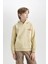 Erkek Çocuk Kapüşonlu Sırt Baskılı Sweatshirt D3039A824WN 10
