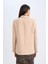 Oversize Geniş Kalıp Ceket Yaka Düğmeli Basic Düz Blazer Ceket D4562AX24AU 14