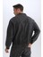 %100 Pamuk Relax Fit Polo Yaka Fermuarlı Cepli Yıkamalı Denim Ceket D5092AX24AU 15