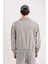 %100 Pamuk Relax Fit Fermuarlı Cepli Denim Ceket C3414AX24AU 15