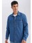 %100 Pamuk Regular Fit Uzun Kollu Jean Gömlek D5389AX24AU 6