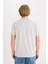 %100 Pamuk Regular Fit Bisiklet Yaka Baskılı Kısa Kollu Tişört D5576AX25SP 10