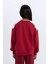 Kız Çocuk Relax Fit Bisiklet Yaka Baskılı İçi Yumuşak Tüylü Okul Sweatshirt D4274A824WN 14