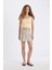 Regular Fit Normal Bel Kargo Cepli Gabardin Şort Etek D4991AX24AU 7