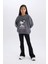 Kız Çocuk Standart Boy İspanyol Paça Basic Düz Tayt D3888A824WN 8