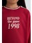Kız Çocuk Relax Fit Bisiklet Yaka Baskılı İçi Yumuşak Tüylü Okul Sweatshirt D4274A824WN 12
