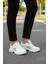 Beyaz Hafızalı Taban Hafif Esnek Fileli Unisex Spor Ayakkabı Dipper G 3