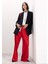 Oversize Geniş Kalıp Ceket Yaka Düğmeli Basic Düz Blazer Ceket D4418AX24AU 12