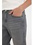 Slim Cropped Fit Dar Kalıp Normal Bel Dar Paça Jean Pantolon D5866AX24AU 12