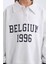 Kız Çocuk Oversize Geniş Kalıp Polo Yaka Baskılı İçi Yumuşak Tüylü Sweatshirt D3497A824WN 11