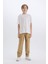 Erkek Çocuk Loose Fit Standart Paça Gabardin Pantolon D3406A825SP 7