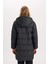 Regular Fit Kapüşonlu Fermuarlı Cepli Parka D5953AX24WN 13