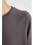 Oversize Geniş Kalıp Bisiklet Yaka Kalın Basic Düz Sweatshirt V2697AZ24WN 11