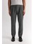 Antrasit Pantolon Tailored Regular Fit Normal Kesim Düz Paça Cepli D3704AX24AU 10