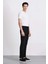 Sergio Regular Fit Normal Kalıp Normal Bel Boru Paça Siyah Jean Pantolon W6868AZ25SP 11