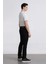 Sergio Regular Fit Normal Kalıp Normal Bel Boru Paça Siyah Jean Pantolon W6868AZ25SP 15