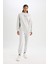 Fit NBA Los Angeles Lakers Oversize Geniş Kalıp Bisiklet Yaka Sweatshirt C8103AX24AU 8