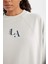 Fit NBA Los Angeles Lakers Oversize Geniş Kalıp Bisiklet Yaka Sweatshirt C8103AX24AU 11