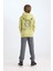 Erkek Çocuk 2'li Takım Baskılı Cepli Sweatshirt Beli Lastikli Eşofman Altı D3566A824WN 12