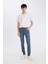 Carlo Skinny Fit Ekstra Dar Kalıp Normal Bel Ekstra Dar Paça Jean Pantolon A6943AX25SP 9