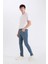 Carlo Skinny Fit Ekstra Dar Kalıp Normal Bel Ekstra Dar Paça Jean Pantolon A6943AX25SP 11