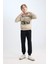 Erkek Çocuk 2'li Takım Baskılı Sweatshirt Beli Lastikli Jogger Eşofman Altı D3567A824WN 8