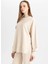 Regular Fit Bisiklet Yaka Basic Düz Sweatshirt Tunik D4800AX24AU 9