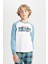 Erkek Çocuk Pijama Takımı Baskılı Uzun Kollu Üst Beli Lastikli Uzun Alt D4365A824WN 9