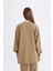 Regular Fit Bisiklet Yaka Basic Düz Sweatshirt Tunik D4800AX24AU 12