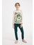 Erkek Çocuk Pijama Takımı Marvel Uzun Kollu Üst Beli Lastikli Uzun Alt D4366A824WN 6