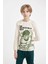 Erkek Çocuk Pijama Takımı Marvel Uzun Kollu Üst Beli Lastikli Uzun Alt D4366A824WN 9