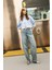 Coool Oversize Geniş Kalıp Basic Düz Cepli Oxford Uzun Kollu Crop Gömlek D4031AX24AU 17