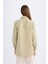 Relax Fit Gömlek Yaka Poplin Basic Düz Uzun Kollu Gömlek Tunik D4159AX24AU 11