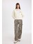 Regular Fit Baskılı Yarım Fermuarlı Dik Yaka Kalın Sweatshirt D5298AX24AU 7