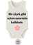 Bir Çiçek Gibi Doğdum Annemin Kalbinde Yazılı Özel Tasarım Bebek Zıbın Body – %100 Pamuklu, Unisex 1