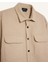 Bej Polo Yaka Düz Uzun Kollu Gömlek Ceket D3374AX24AU 17