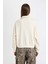 Regular Fit Baskılı Yarım Fermuarlı Dik Yaka Kalın Sweatshirt D5298AX24AU 10