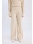 Relax Fit 2'li Takım Triko Bisiklet Yaka Kazak Geniş Paça Pantolon D5232AXNS 11