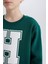 Erkek Çocuk Bisiklet Yaka Baskılı Sweatshirt D4342A824WN 14