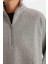 Fit Fermuarlı Dik Yaka Sporcu Sweatshirt D1703AX24AU 19